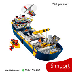 Buque de Explorracion Oceanica - 793 Piezas - Cities