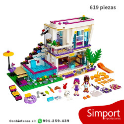 Pop Star casa de Livi - 619 Piezas - Friends