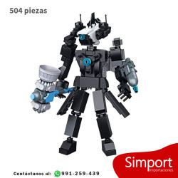 Thor Titan Monitor Sound Man - 504 Piezas - Skibidi Toiled