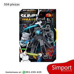 Thor Titan Monitor Sound Man - 504 Piezas - Skibidi Toiled