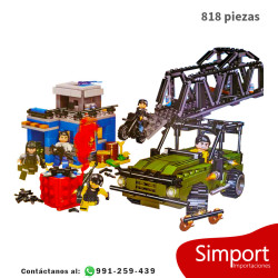 Tripulacion Free fire - 818 Piezas - Free fire