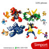Pokemon - 1291 Piezas - Pokemon