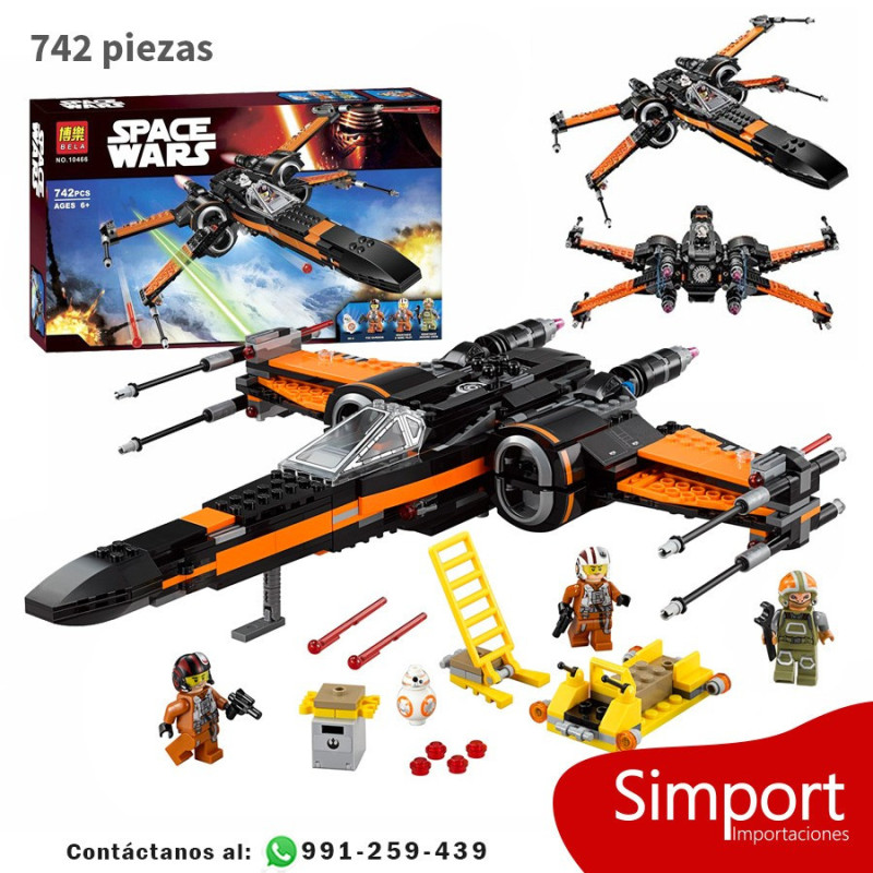 Nave X Wing Fighter - Star Wars  - 742 piezas