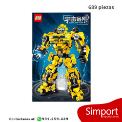 2 en 1 Bumbublee - 689 Piezas - Transformers
