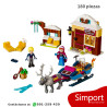 Aventura en trineo de Anna y Kristoff - 180 Piezas - Princesas Disney