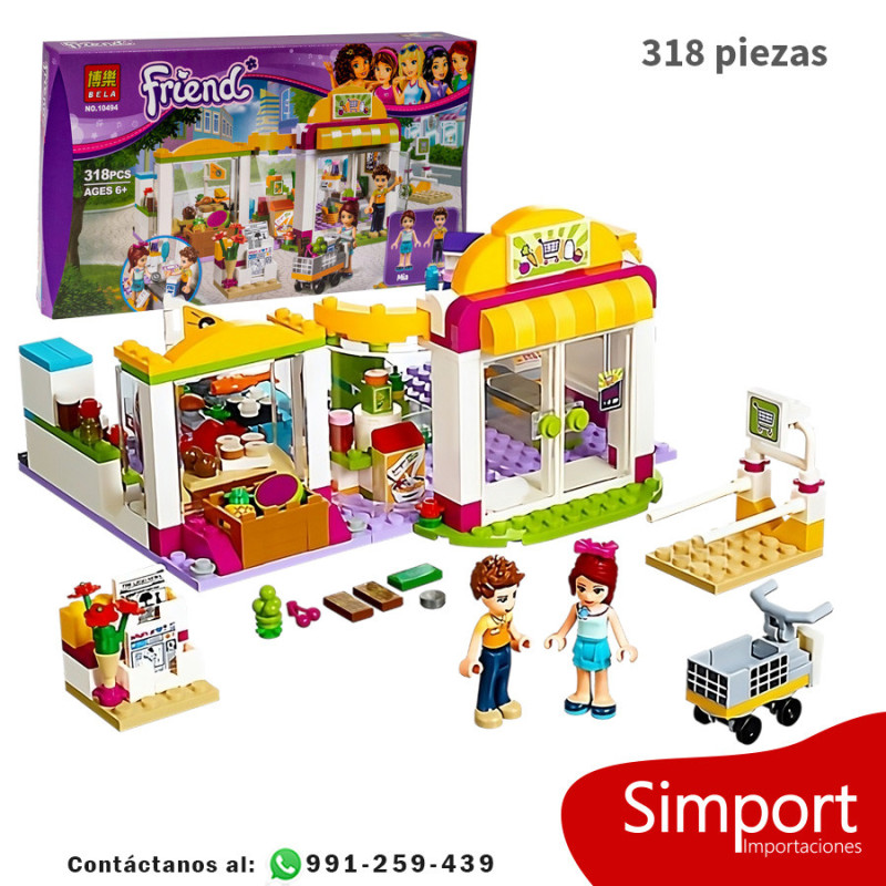 Supermercado de Heartlake - 318 Piezas - Friends