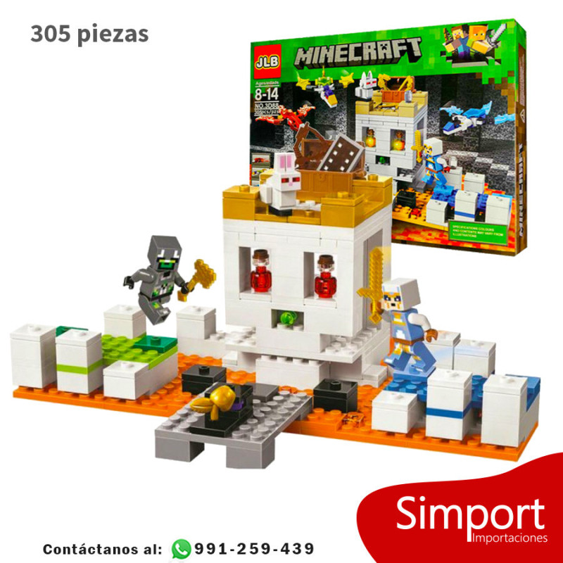 Arena calaveras y dragones - 305 Piezas - Minecraft