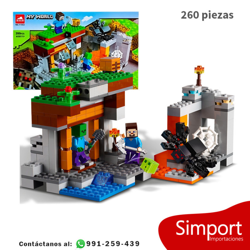 La Mina Abandonada - 260 Piezas - Minecraft