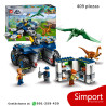 Fuga del Gallimimus y el Pteranodon - 409 Piezas - Jurassic World