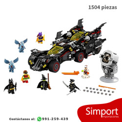 Batmóvil mejorado - 1504 Piezas - DC Comics