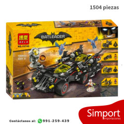 Batmóvil mejorado - 1504 Piezas - DC Comics