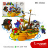 Barco Bowser Mario Bros - 483 Piezas - Nintendo