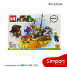 Barco Bowser Mario Bros - 483 Piezas - Nintendo