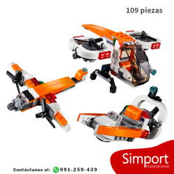 3 en 1  Dron de exploracion - 109 Piezas - Creator