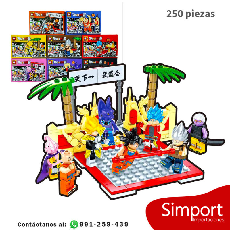 Personajes Dragon Ball - 250 Piezas - Dragon Ball