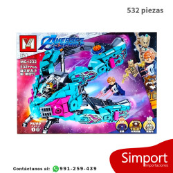 Nave de los guardianes de la galaxia - 532 Piezas - Marvel