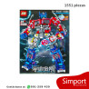 2 en 1 Optimus Prime - 1551 Piezas - Transformers