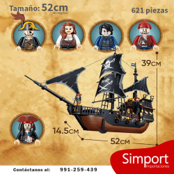 La Perla Negra - Piratas del Caribe - 621 Piezas