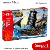 La Perla Negra - Piratas del Caribe - 621 Piezas