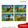 Mundo Minecraft Modelo B - 532 Piezas - Minecraft