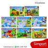Personajes Minecraft Modelo - B 332 Piezas - Minecraft