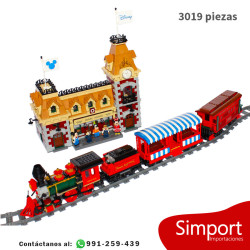 Tren y Estación Disney - 3019 Piezas - Disney