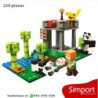 Criadero de Pandas - Minecraft - 210 piezas