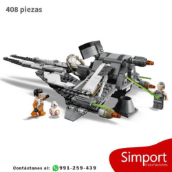 Black Ace TIE Interceptor - Star Wars - 408 piezas