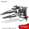 Black Ace TIE Interceptor - Star Wars - 408 piezas