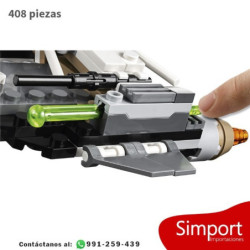 Black Ace TIE Interceptor - Star Wars - 408 piezas