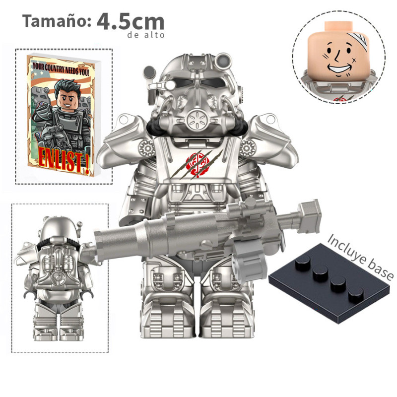 Servoarmadura T-60 - Fallout - Minifigura