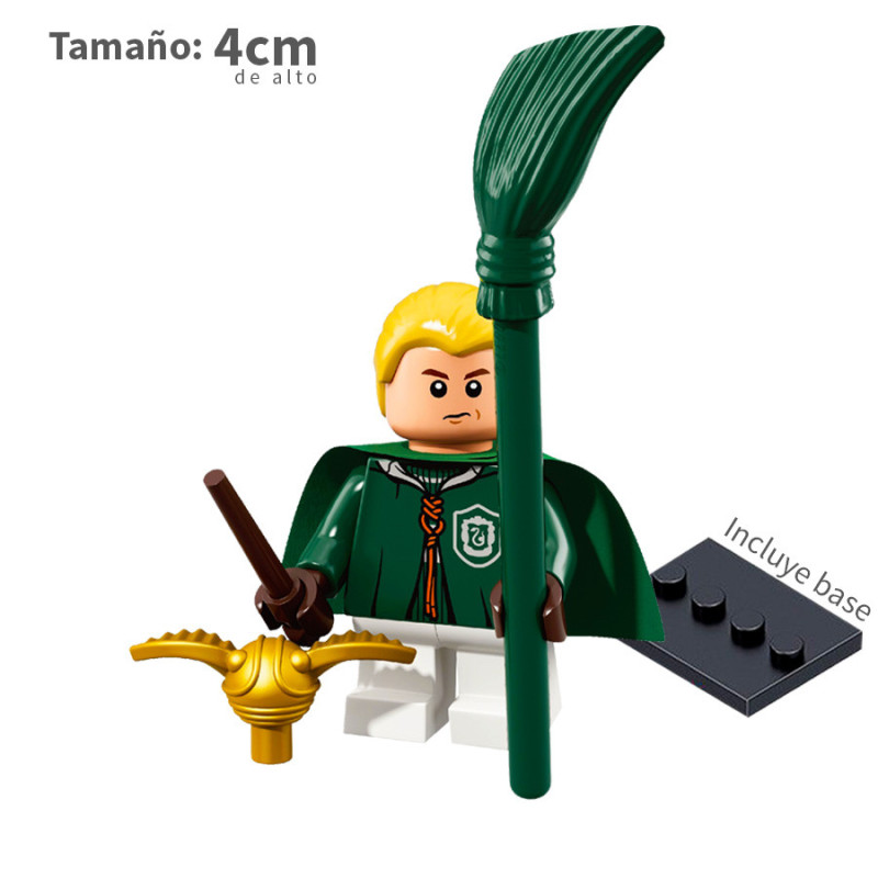 Draco Malfoy traje de quidditch - Harry Potter - Minifigura