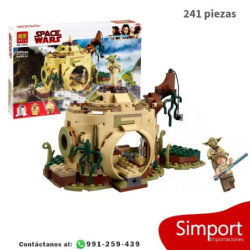 Cabaña Santuario Yoda  - Star Wars - 241 piezas