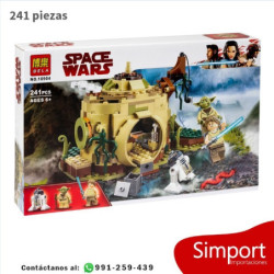 Cabaña Santuario Yoda  - Star Wars - 241 piezas