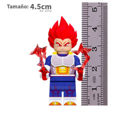Vegeta Super saiyan Dios v2 - Dragon Ball - Minifigura