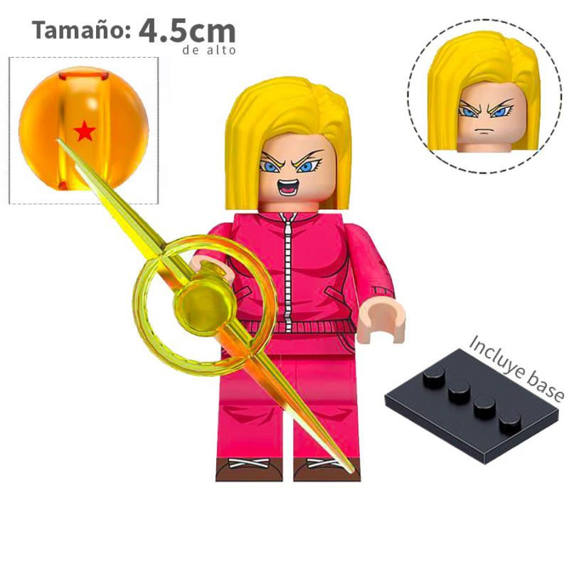 Androide 18 traje casual - Dragon Ball - Minifigura