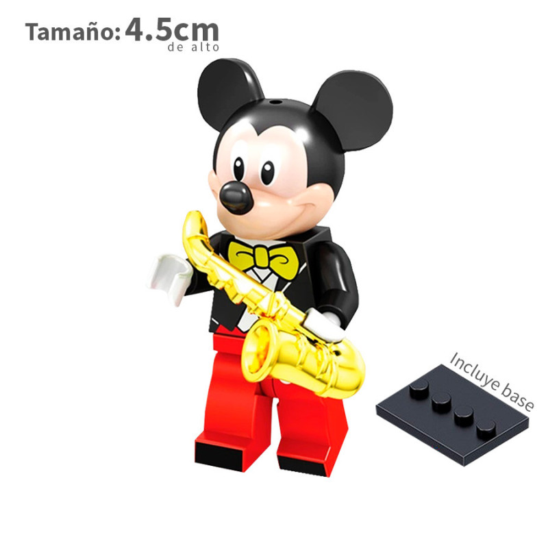 Mickey Mouse con Saxofón - Disney - Minifigura