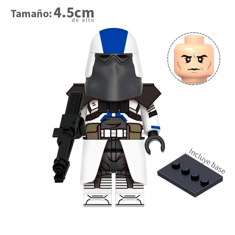 Glactic Marines - 501st Legion Clone Trooper - Star Wars - Minifigura