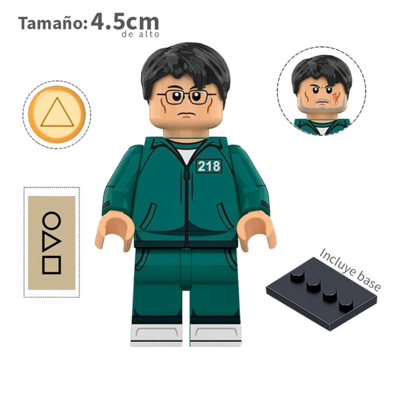 Cho Sang-woo Jugador 218 - Squid Game - Minifigura