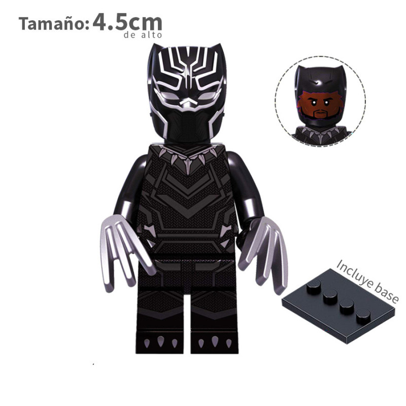 TChalla Black Panther - Marvel - Minifigura
