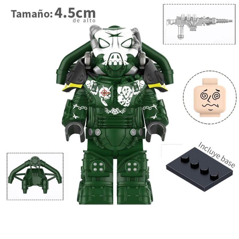 Servoarmadura X-01 - Fallout - Minifigura