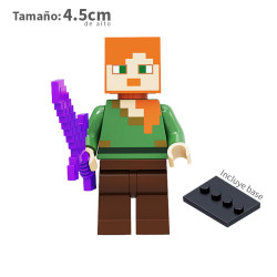 Alex - Minecraft - Minifigura