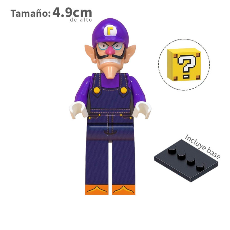 Waluigi - Nintendo - Minifigura