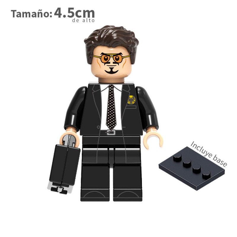 Tony Stark con traje SHIELD - Marvel - Minifigura