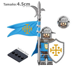 Caballero de Jerusalén v4 - Soldados - Minifigura