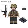 Soldado Aleman con STG44 - pea dot - WWII - Soldados - Minifigura