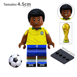 Pelé - Brasil del 1962 - Futbol - Minifigura
