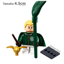 Draco Malfoy traje de quidditch v2 - Harry Potter - Minifigura