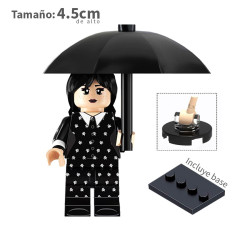 Wednesday v2 - Merlina - Minifigura